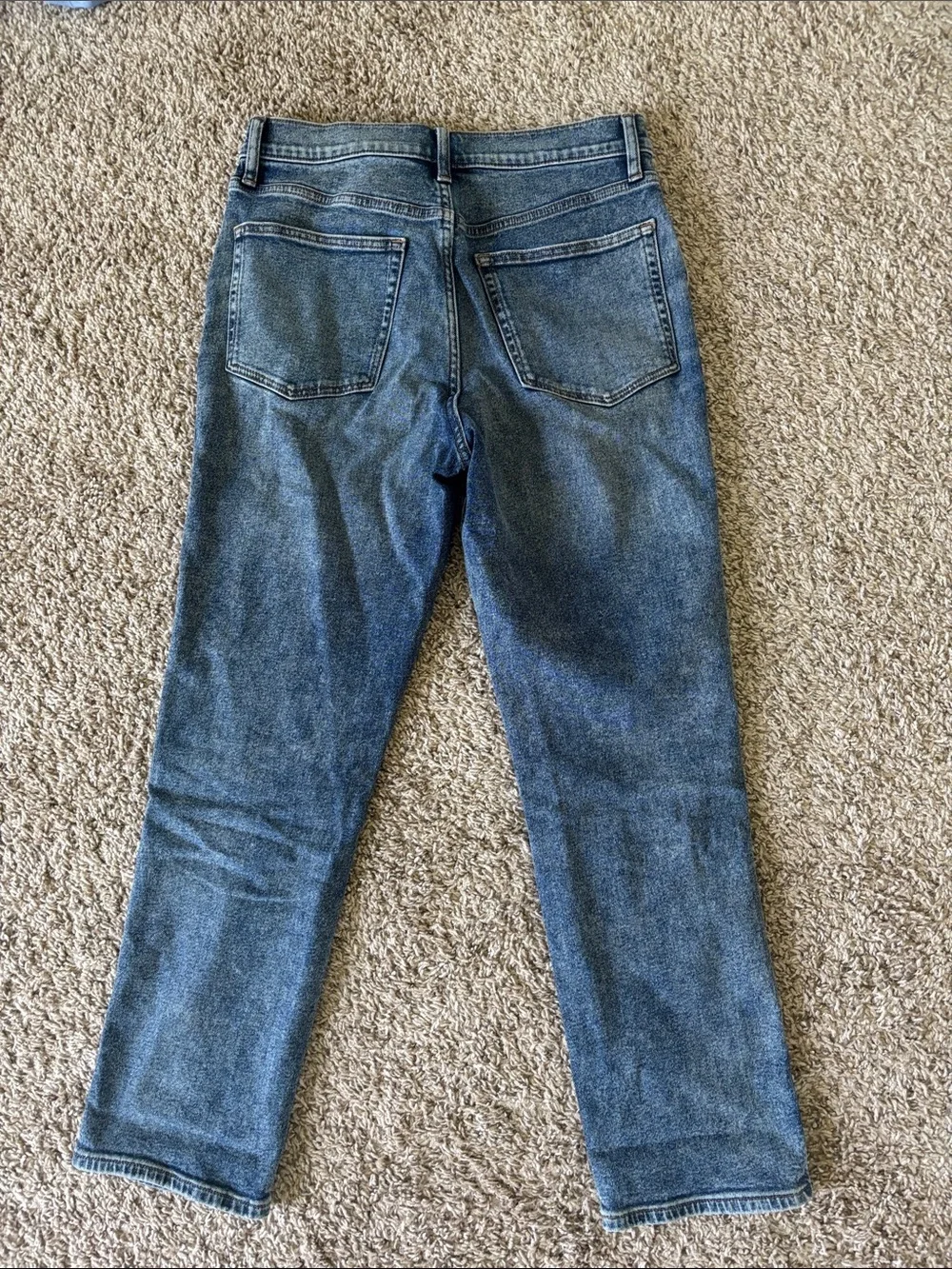 J. Crew Classic Vintage Straight-Leg Women's Blue Denim Jeans
